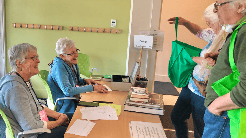 book sale volunteers