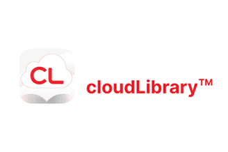 CloudLibrary logo featuring a white cloud with the red letters CL inside, next to the word cloudLibrary in red text with a trademark symbol on a white background.