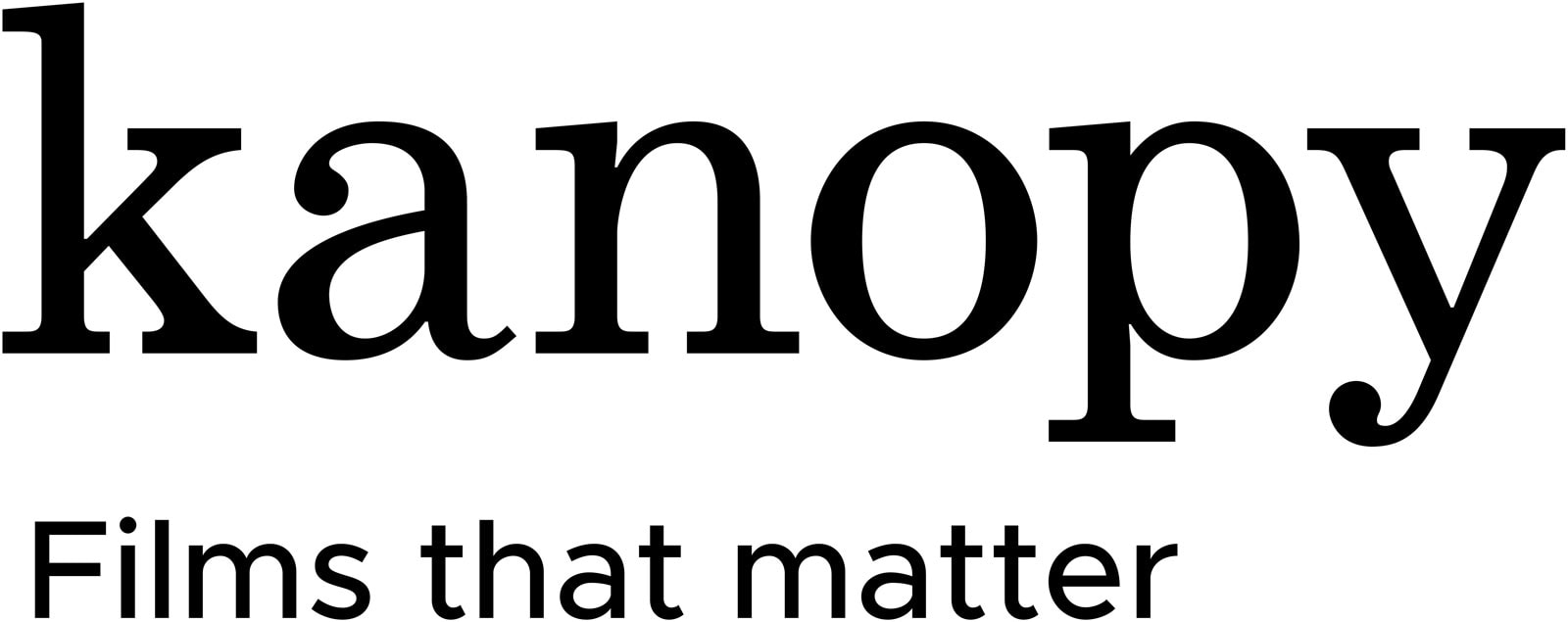kanopy logo black with slogan left